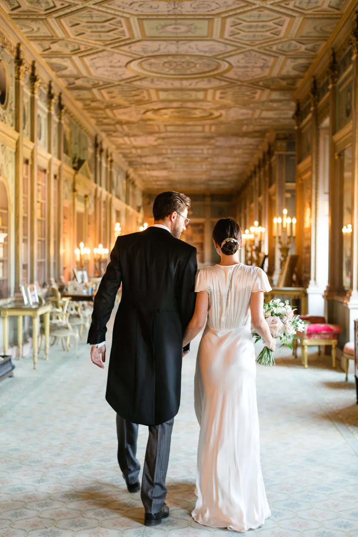 bride and groom- Syon Park Wedding