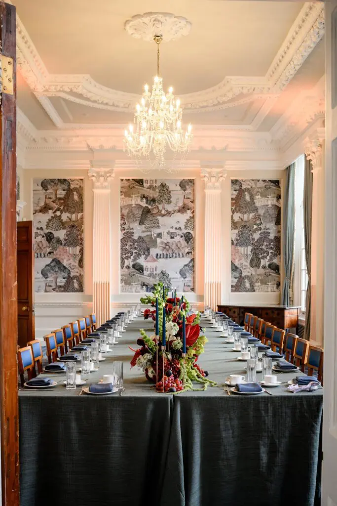 Wedding reception at Hedsor House