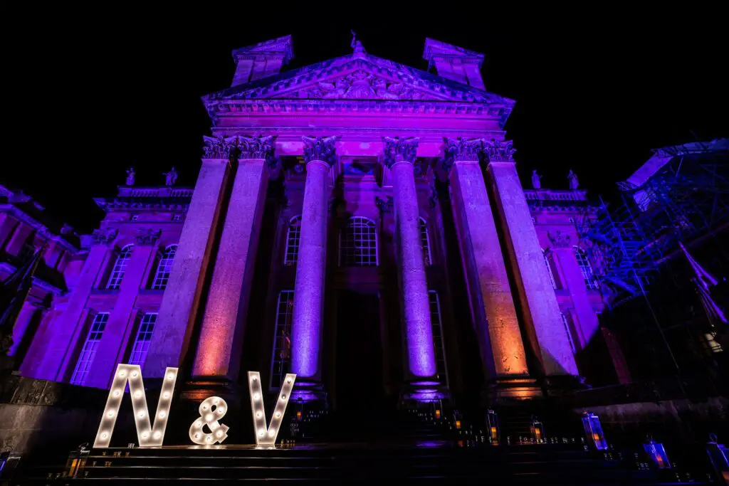 Blenheim Palace wedding by Hannah Hope