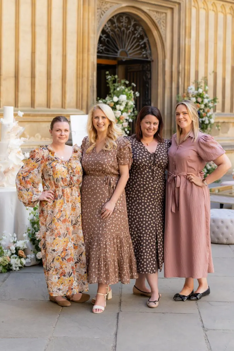 The Hannah Hope Weddings team at the Bodleian Library