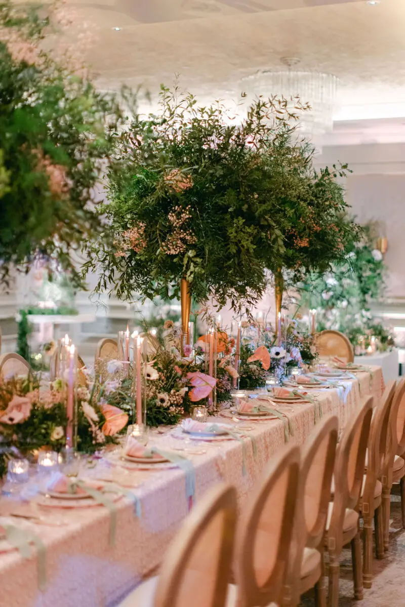 Wedding Tablescape at Four Seasons Hampshire